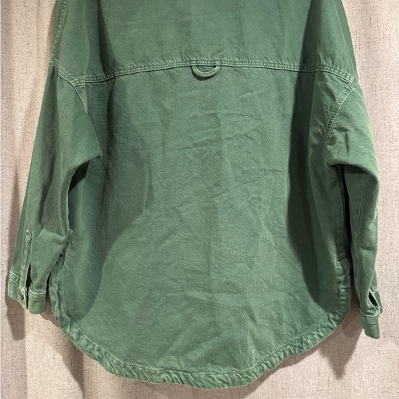 Zara Green Jean Jacket - Picture 5 of 5